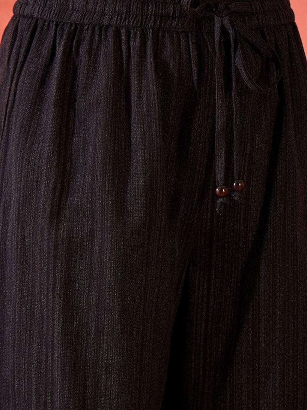 Pure Cotton Crop Top Trousers & Shrug Co-Ords
