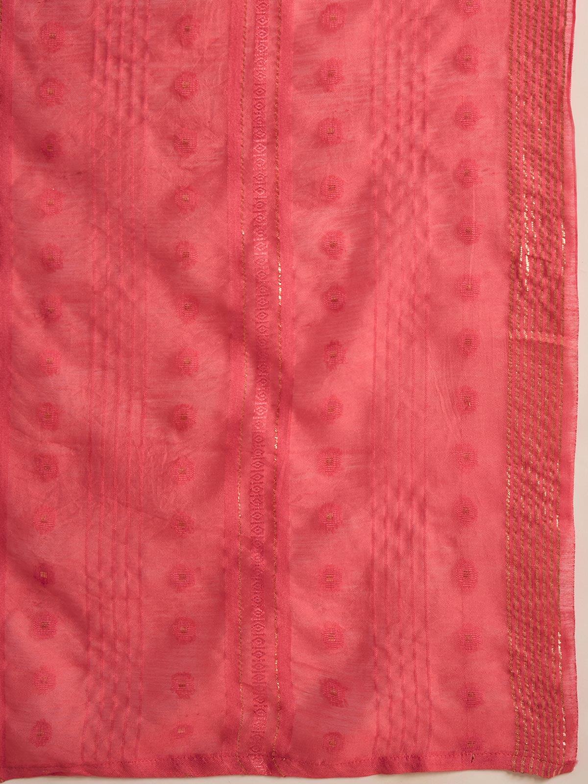 Women Ethnic Motifs Printed Cotton Kurta with Trousers & Dupatta
