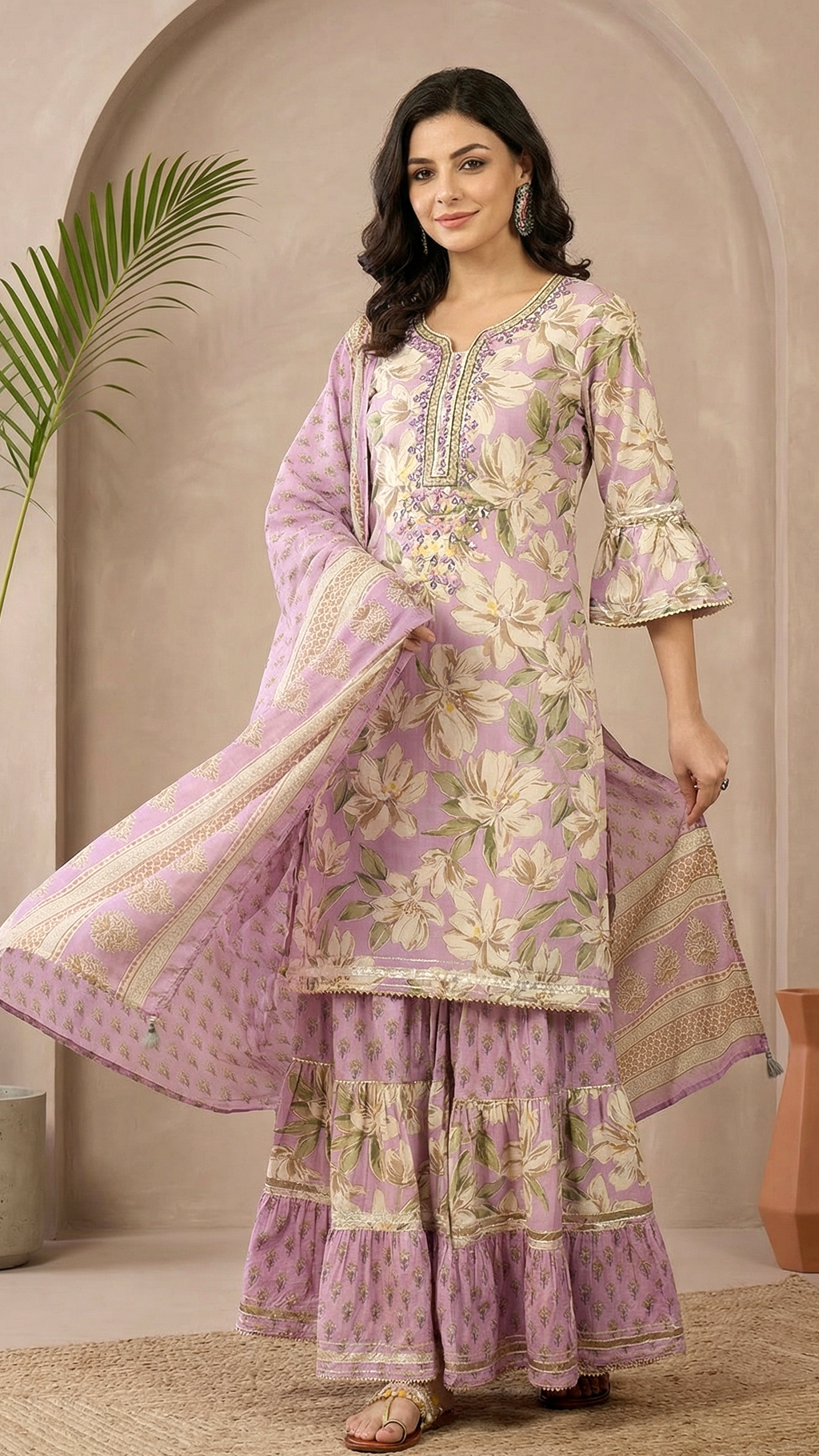 Kurta set, 3-Piece set ,Daylist, Daylist.in