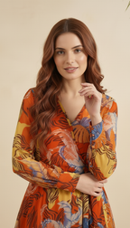 Bohemian Floral & Ruffle Maxi Dresses | Daylist.in